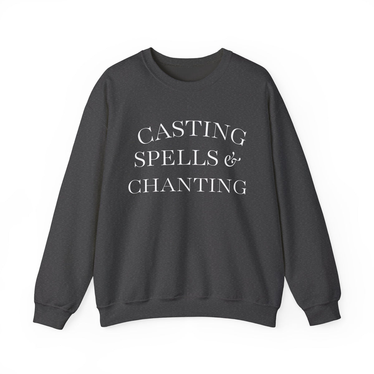 Mystical Casting Spells Sweatshirt - Unisex Cozy Apparel for Magic Lovers, Witchcraft Gift, Halloween, and Everyday Wear
