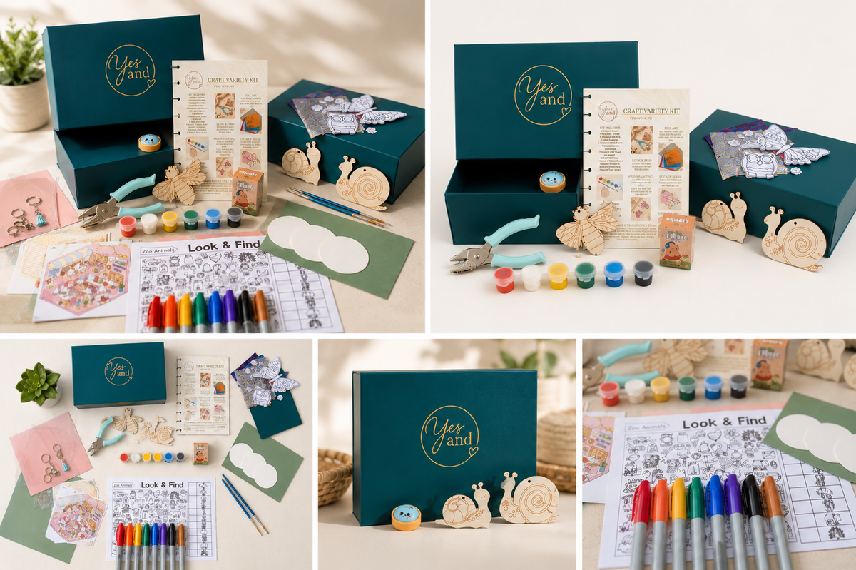 TikTok-Inspired Craft Sampler Kit