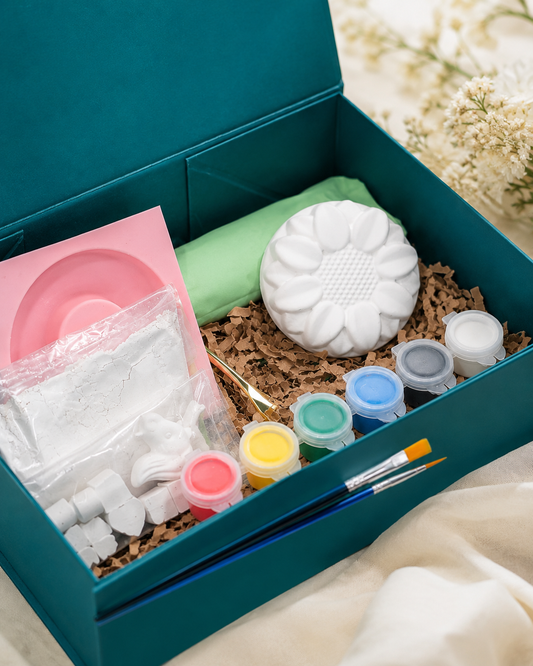 DIY Plaster Flower & Donut Craft Kit