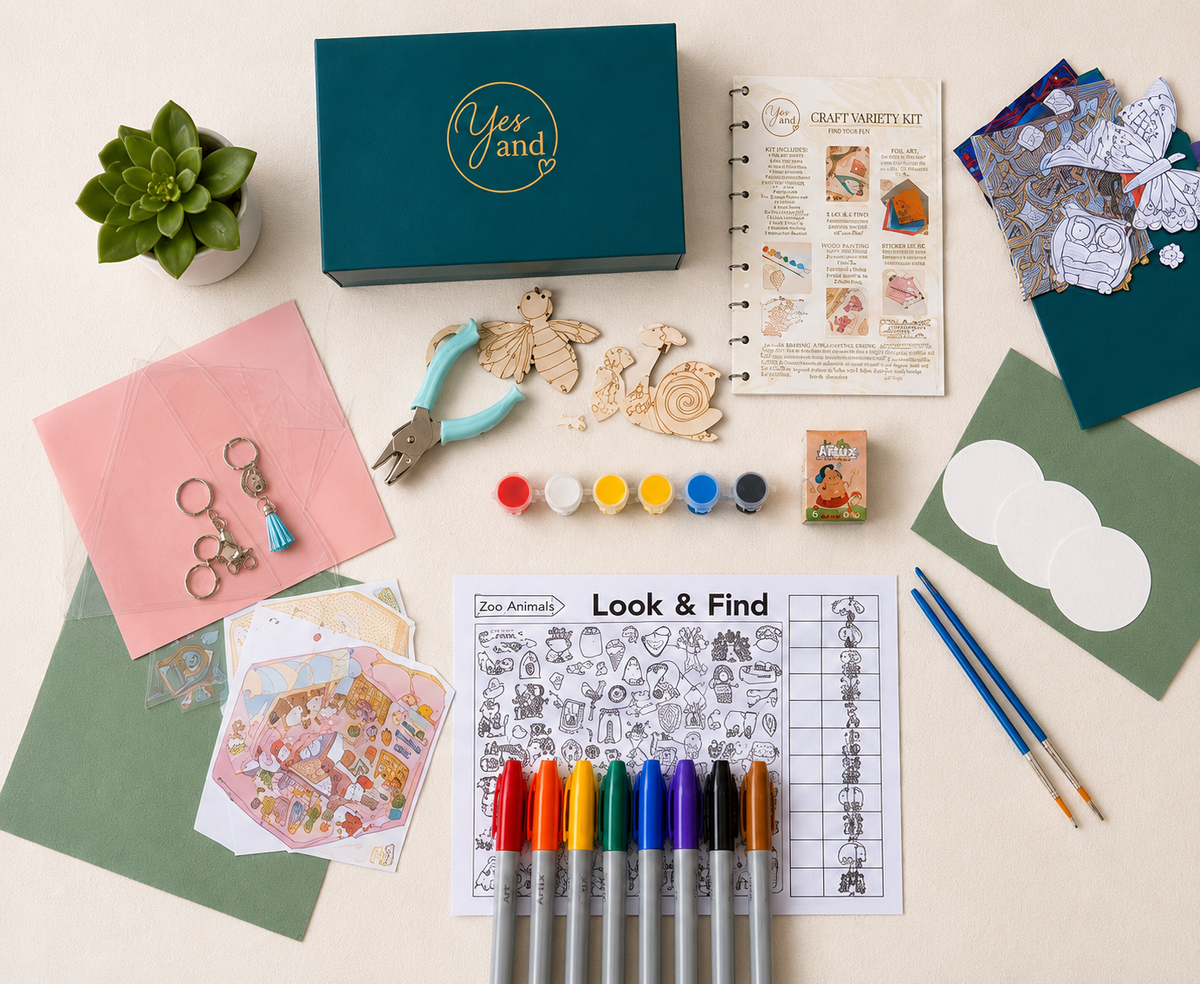 TikTok-Inspired Craft Sampler Kit