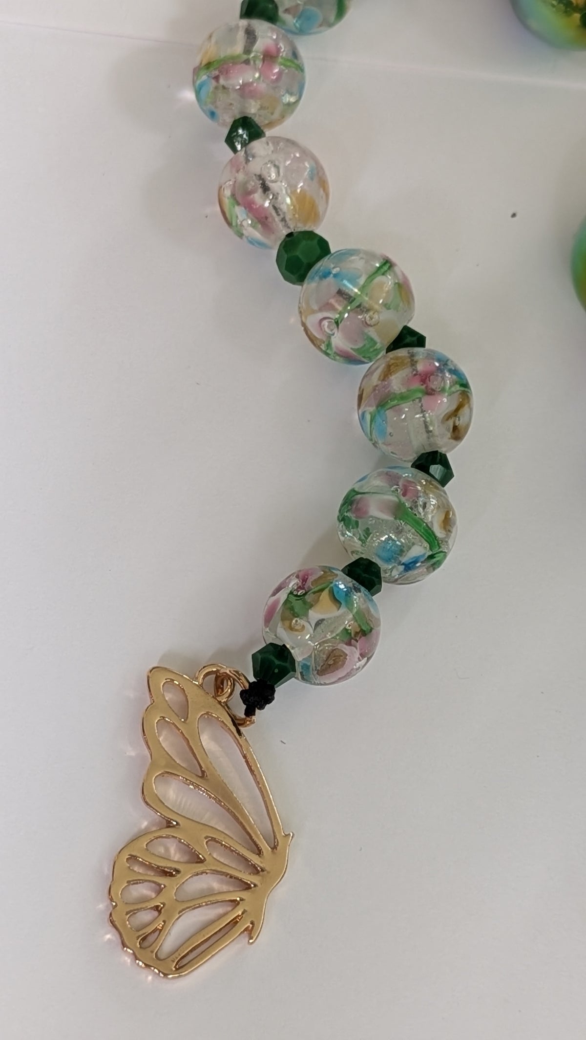 Emerald Garden Monstera Bag Charm