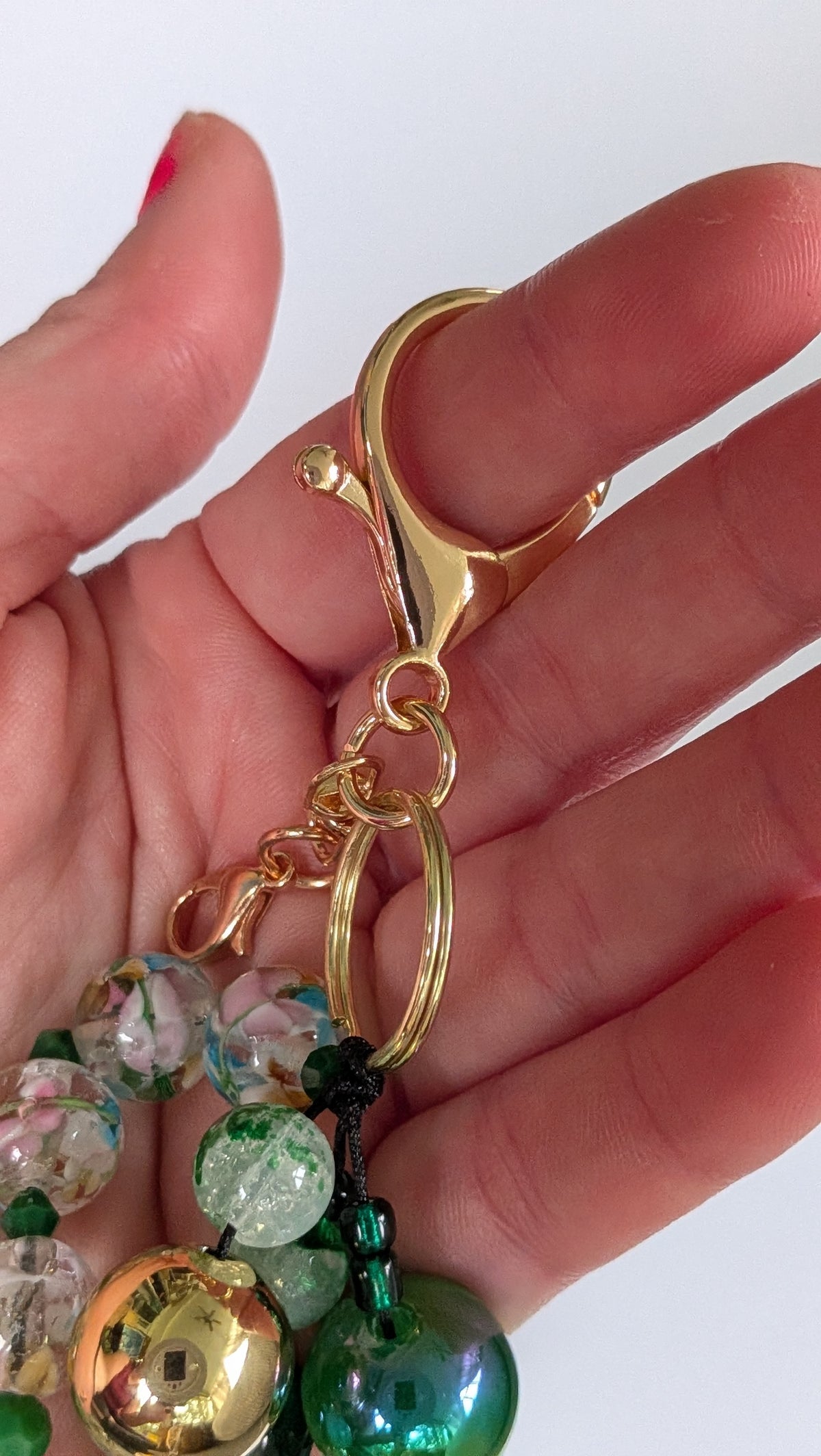 Emerald Garden Monstera Bag Charm