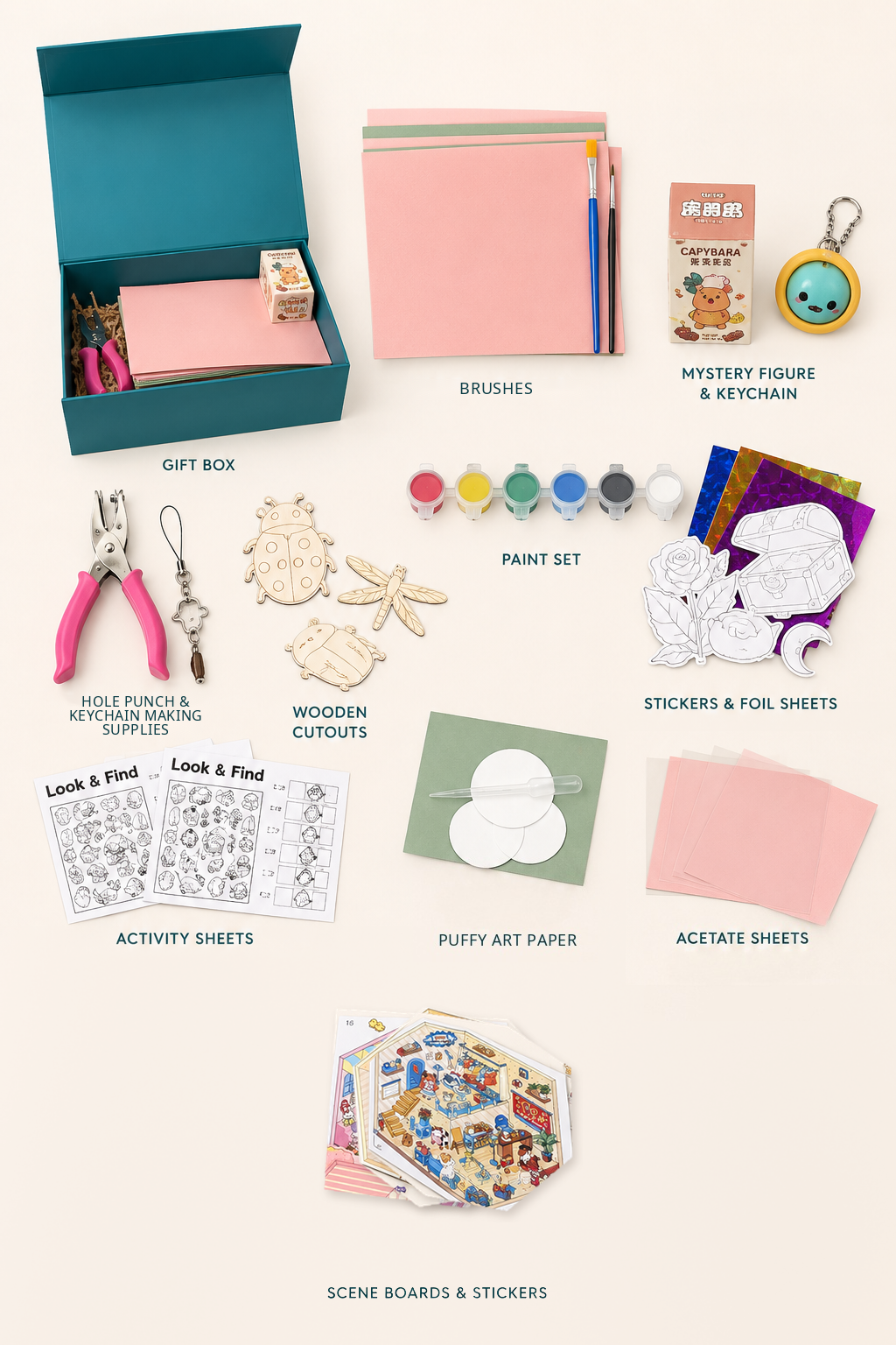 TikTok-Inspired Craft Sampler Kit